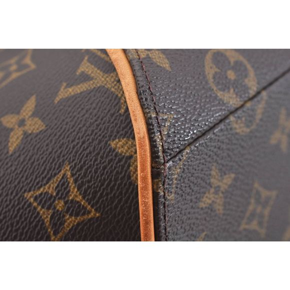 Authentic Louis Vuitton Monogram Ellipse Shopping Shoulder Bag M51128 LV 1405B - Picture 7 of 12